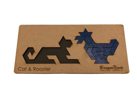 Cat & Rooster