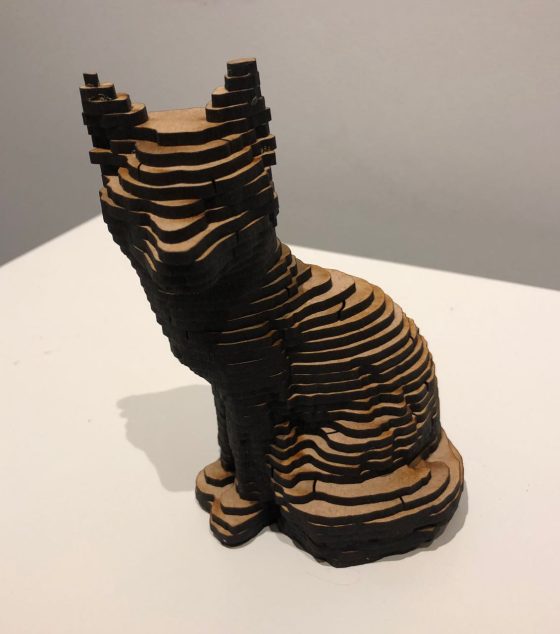 3d Fox Puzzle