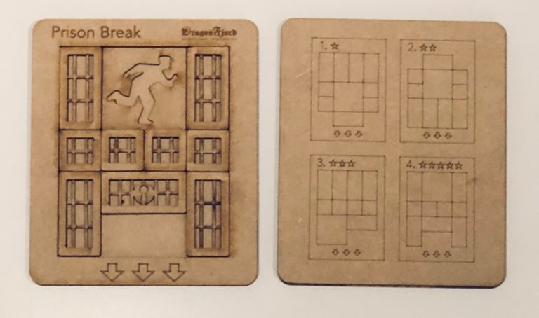 Prison Break sliding block puzzle by DragonFjord. Fun with many challenges!