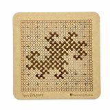 Twin Dragons fractal puzzle